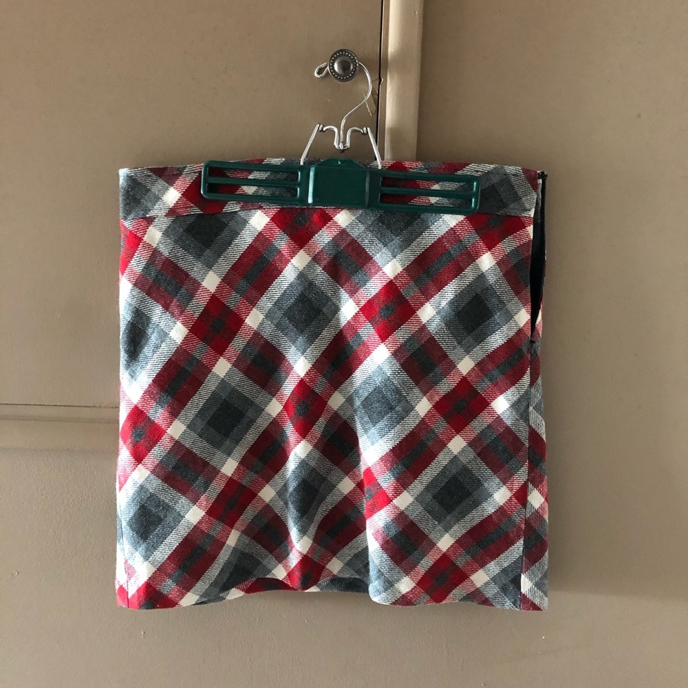 Plaid skirt
